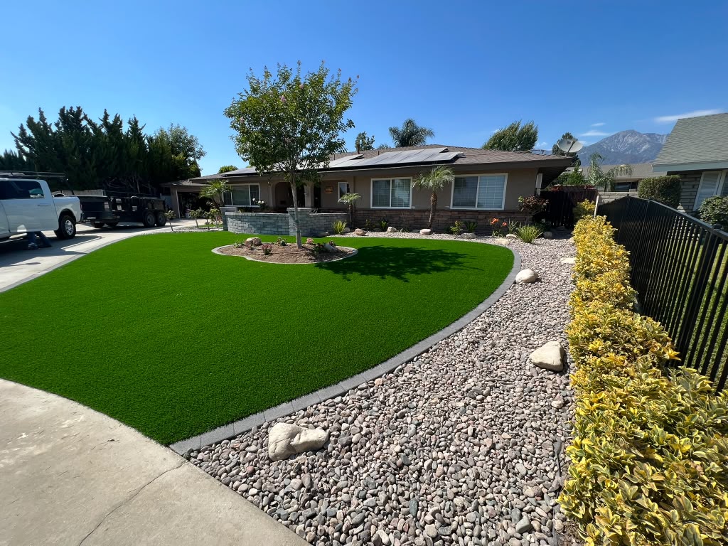 Rancho Cucamonga Energy-Efficient Front Yard after, photo 3